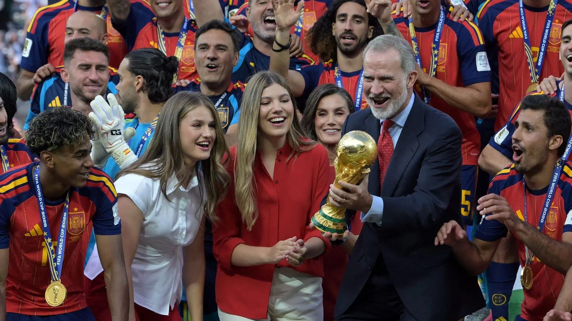 Spanish king tells national team they won World Cup 'for all of Spain' | Sports