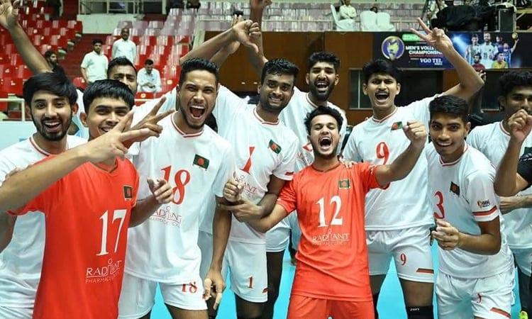 Bangladesh earn second win in CAVA Men's Championship | Sports