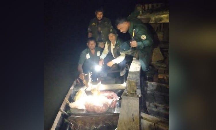 Forest officials seize 70kg venison, hunting gear in Sundarbans drive | Others