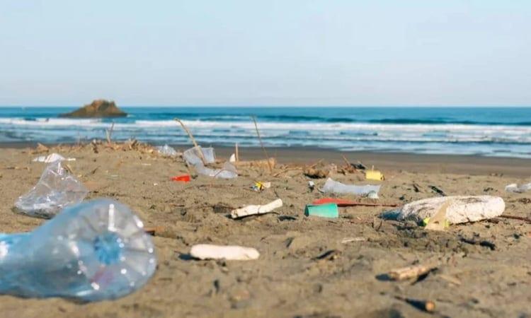 Cox's Bazar Sea Beach Choked by Plastic | District