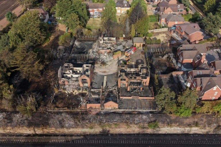 UK firefighters 'under pressure' as multiple blazes rage | International