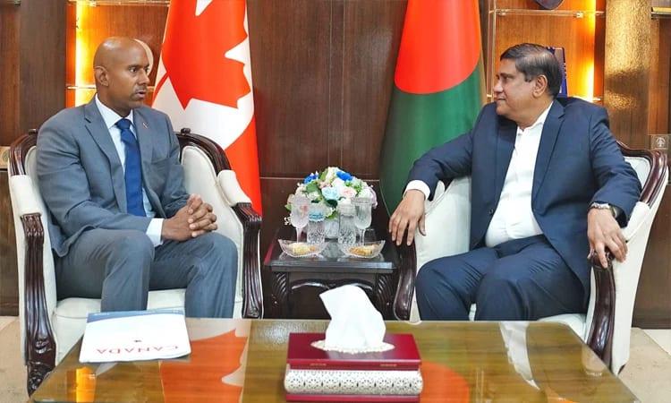 Bangladesh-Canada defence cooperation to be further strengthened: Defence Adviser | News Flash