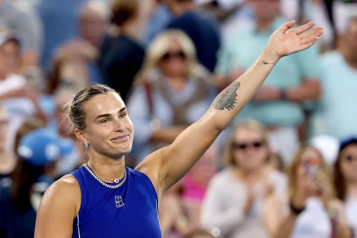 No.1 Sabalenka slams Wang to advance at Cincinnati | Sports