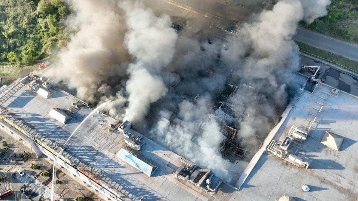 Ukraine says 'cynical' Russian strike on shopping centre killed 16 | International