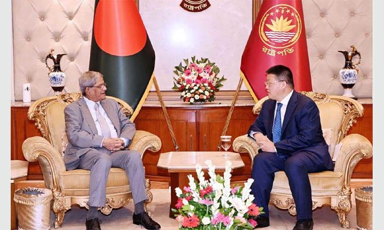 Chinese ambassador pays courtesy call on President | News Flash