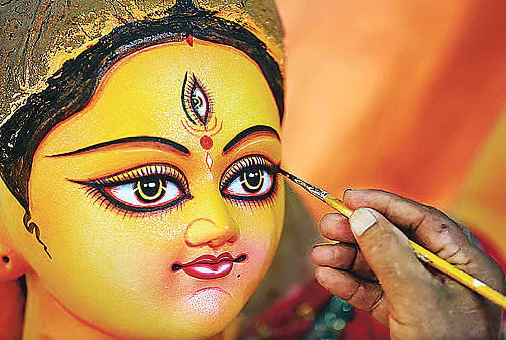 শুভ মহালয়া আজ, এবার দুর্গাপূজার মণ্ডপ বাড়ছে